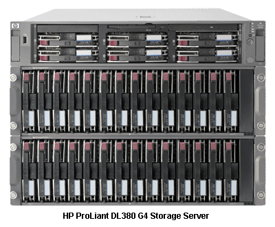 HP Proliant DL 380 G4 Storage Server