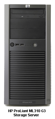 HP Proliant ML 310 Storage Server